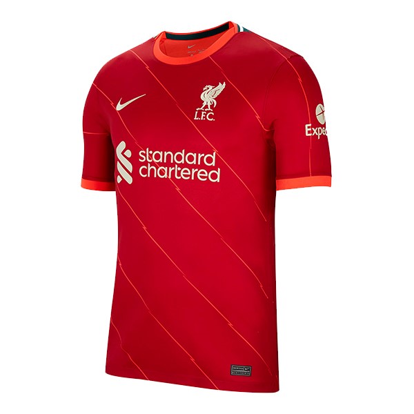 Trikot Liverpool Heim 2021-22 Rote Fussballtrikots Günstig